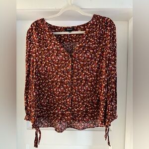 MADEWELL | Fall Floral Blouse - Size L